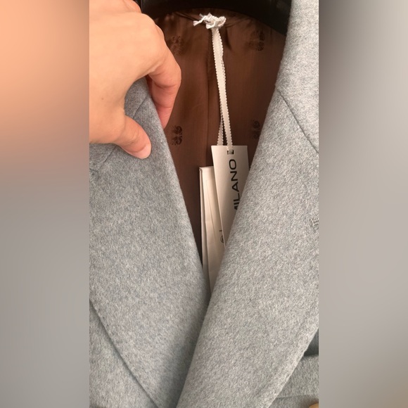 Blaze Milano ARYA wool overcoat, aqua - Picture 8 of 16